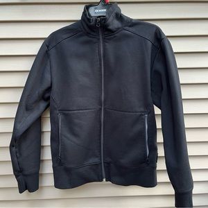 Old Navy black zip up sweatshirt with pockets